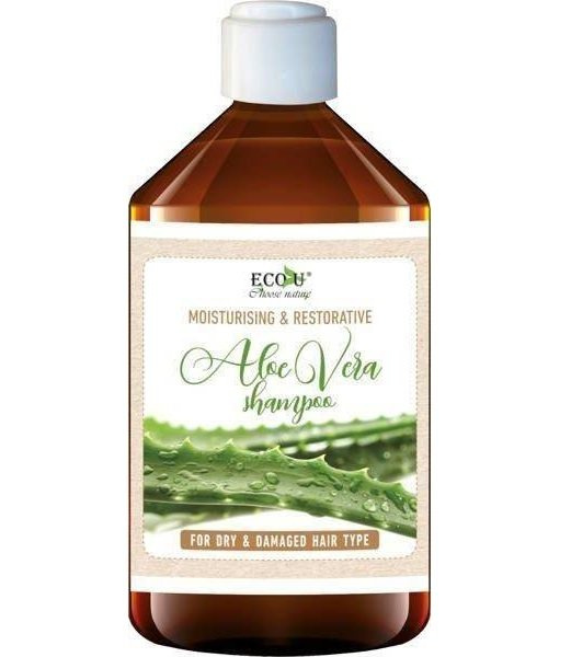 Eco U Aloe Vera Nawilżający i Regenerujący Szampon do Włosów Suchych i Zniszczonych 500ml