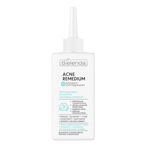 Bielenda Acne Remedium Sebum-Regulating Concentrate for Blackhead Removal 130ml
