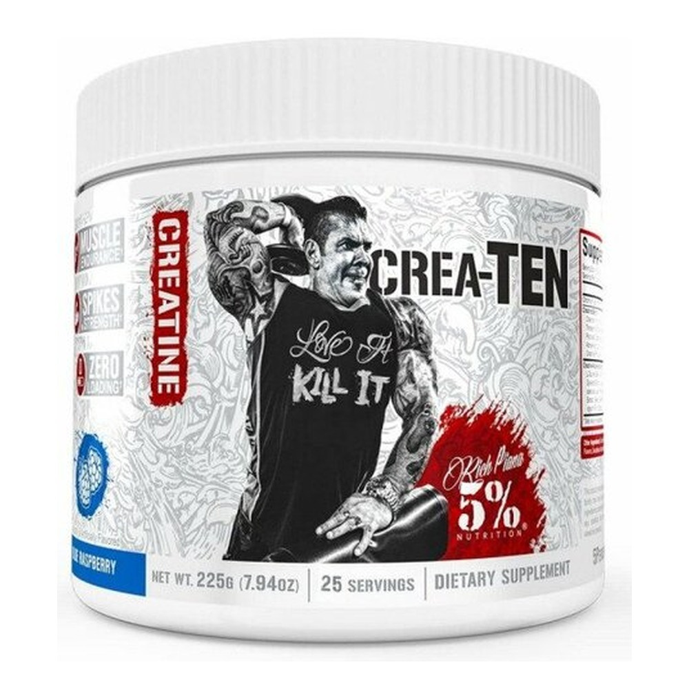 5% Nutrition Crea-TEN Legendary Series Kreatyna w Proszku Na Siłę i Wzrost Mięśni 225g