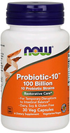 Now Foods Probiotic-10 100 Billion Digestive Support 30 Vcapsules