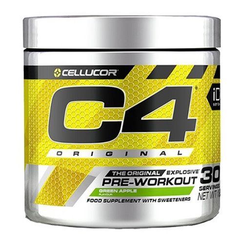 Cellucor C4 Original Zielone Jabłko Przedtreningówka Na Energię i Wydajność 198g