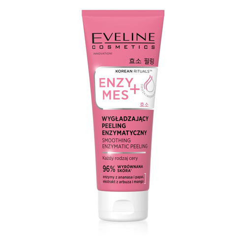 Eveline Cosmetics Korean Rituals Enzymes+ Wygładzający Peeling Enzymatyczny 75ml