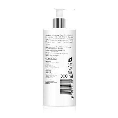 Apis Home TerApis Moisturising Face Wash Gel with Hyaluronic Acid for All Skin Types 300ml
