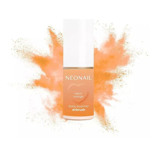 NeoNail Baby Boomer Airbrush Neon Orange Nail Styling Powder 5g