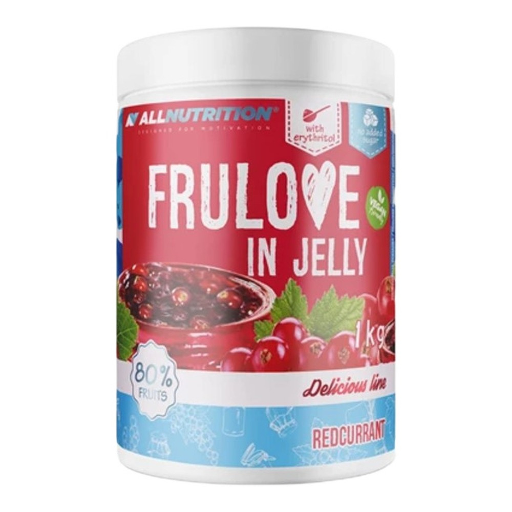 Allnutrition Frulove In Jelly Redcurrant Sugar Free Fruit in Jelly For Desserts 1000g