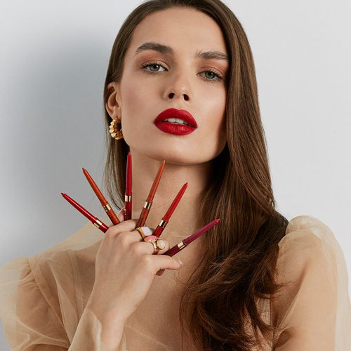 Eveline Automatic Lip Liner Make a Shape Konturówka do Ust z Długotrwałą Formułą 05 Pink Rose 1 Sztuka