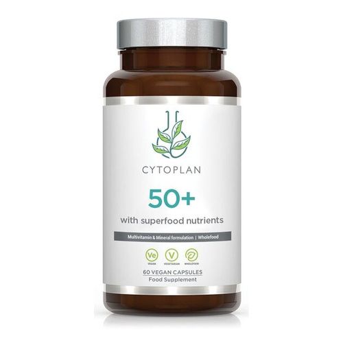 Cytoplan 50+ Multivitamin for Men and Women Over 50 60 Vcaps