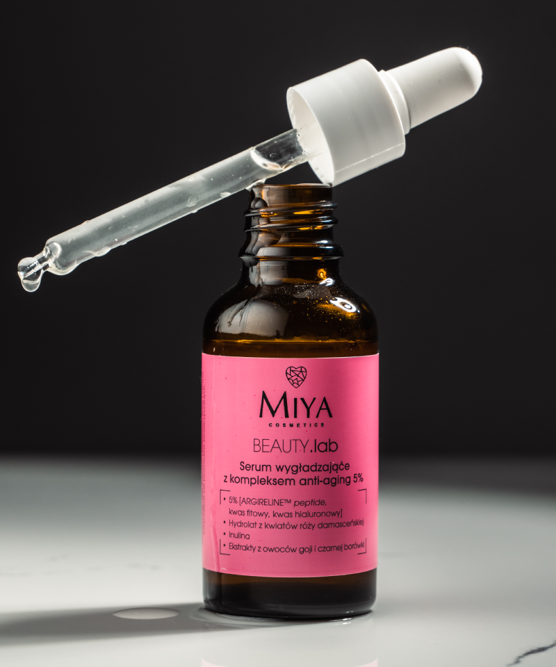 Miya BeautyLAB Serum Wygładzające z Kompleksem Anti-Aging 5% dla Każdego Typu Skóry 30ml