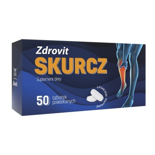 Zdrovit Skurcz, tabletki powlekane, 50szt