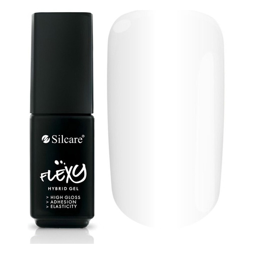 Silcare Flexy lakier hybrydowy UV/LED 01 Milky Pearl 4.5g