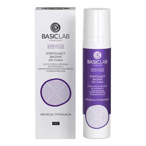 BasicLab Cosmetology Correcting Body Balm with 0.2 % Pure Retinal 100ml