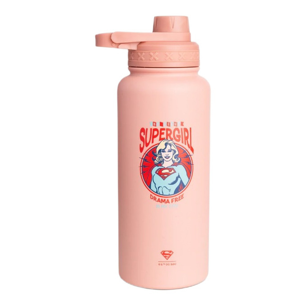 Bohtal Insulated Sports Bottle - DC Comics, Supergirl Drama Free - 960 ml.