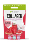 Intenson Collagen Watermelon Flavor with Hyaluronic Acid and Vitamin C in Drinking Powder 10.8g