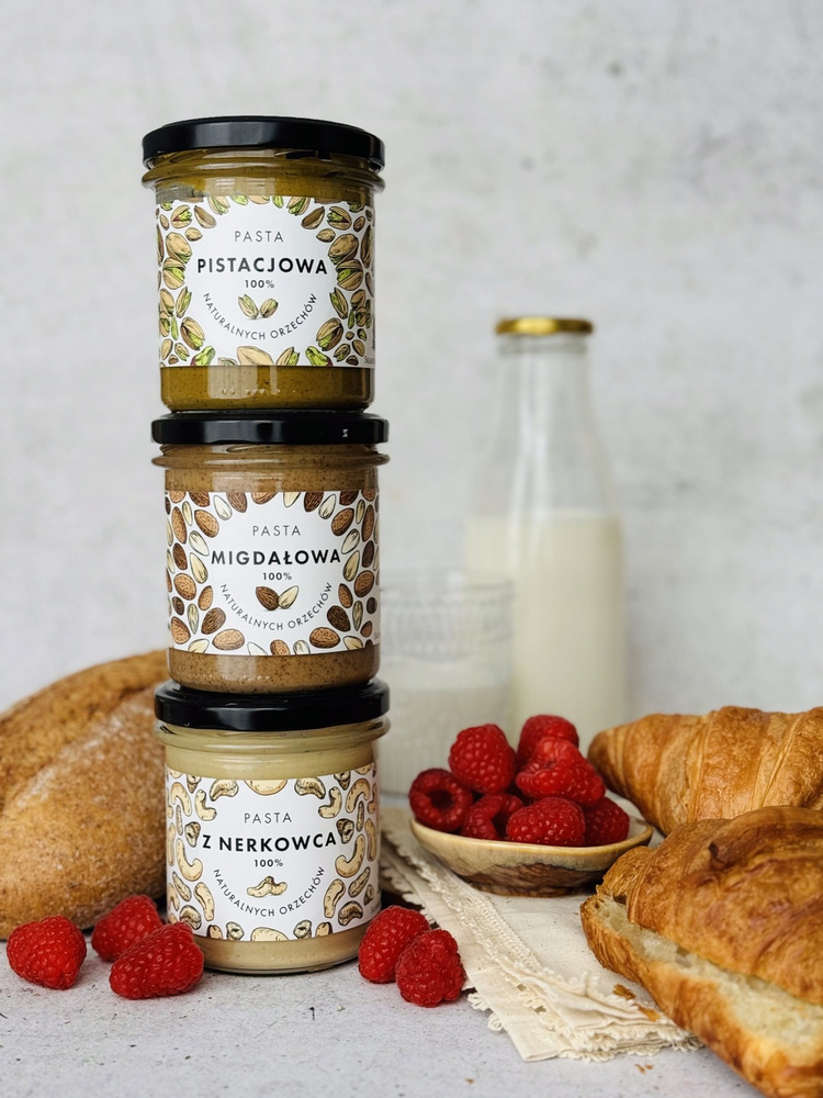 Młyn Kopytowa Skarby Młyna 100% Naturalna Pasta z Orzechów Nerkowca 300g