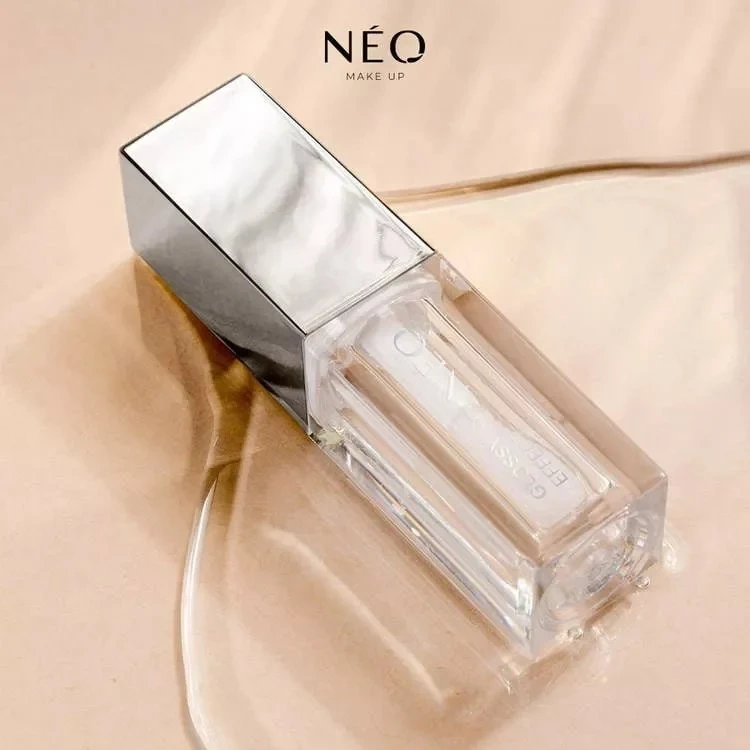 Neo Makeup Intense Serum Glossy Effect Lekki Błyszczyk do Ust Nr 01 Transparent 5ml
