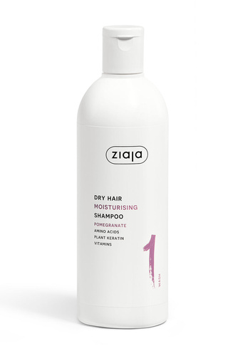 Ziaja Plan Essentials Hair Care Szampon Nawilżający Owoc Granatu 400ml