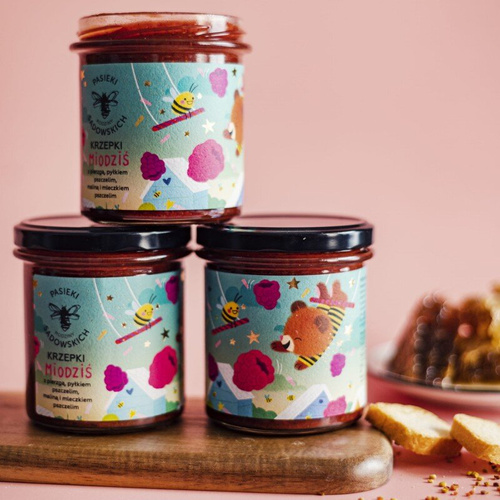 Pasieki Sadowskich Bee Gardens Honey 410g