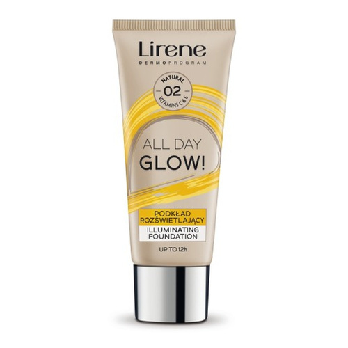 Lirene All Day Glow! Illuminating Foundation with Vitamin C No.02 Natural 30ml