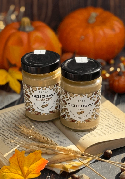 Młyn Kopytowa Treasures of the Mill 100% Natural Peanut Butter Peanut Paste 300g Best Before 25.02.26