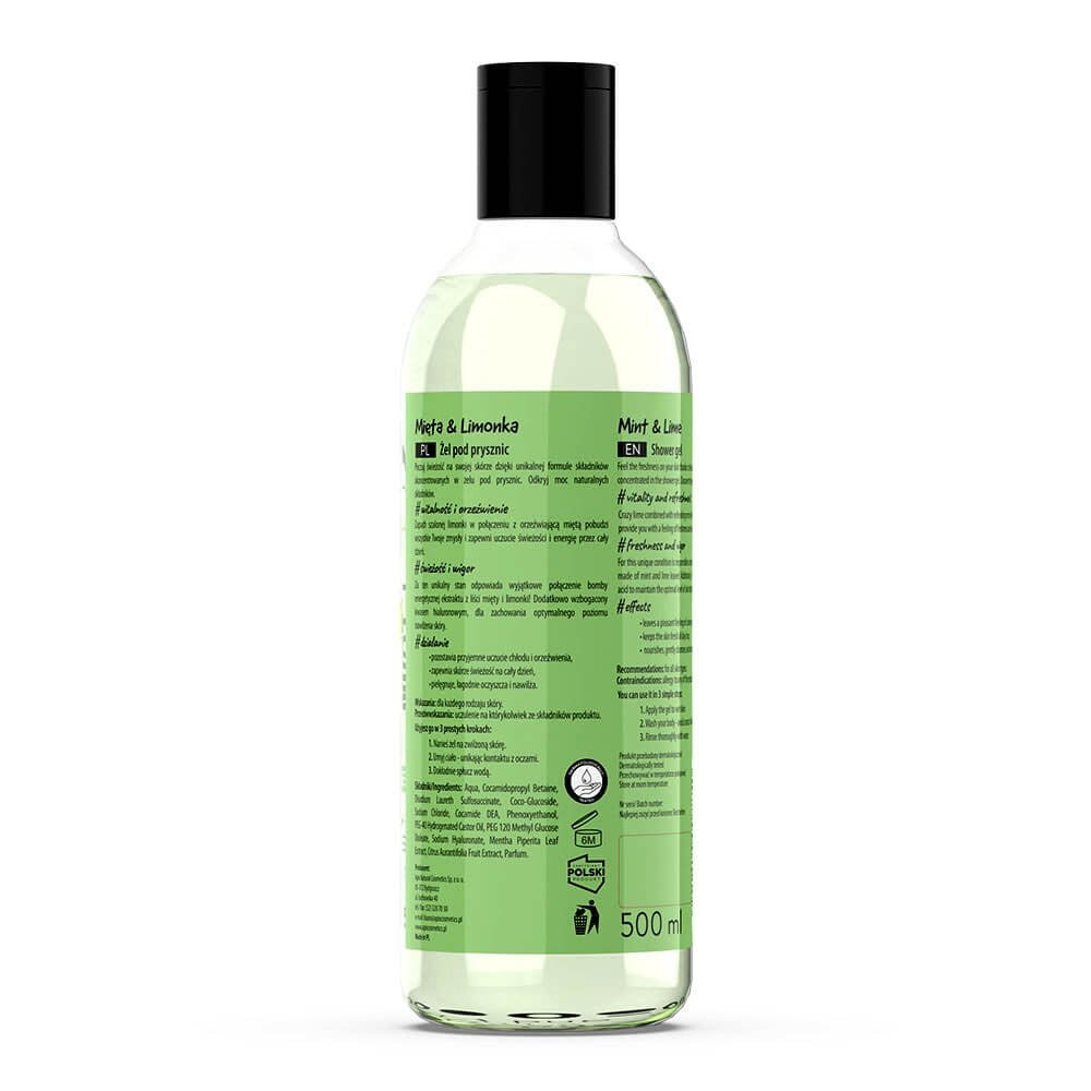 Apis Energy Shot Shower Gel Mint & Lime Summer Edition 500ml