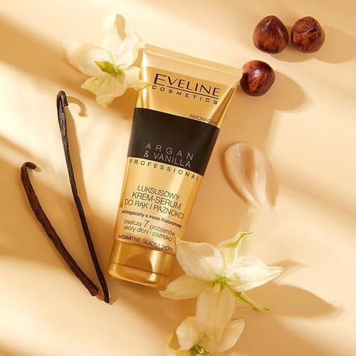 Eveline Argan & Vanilla Luxurious Cream-Serum for Hands and Nails 100ml