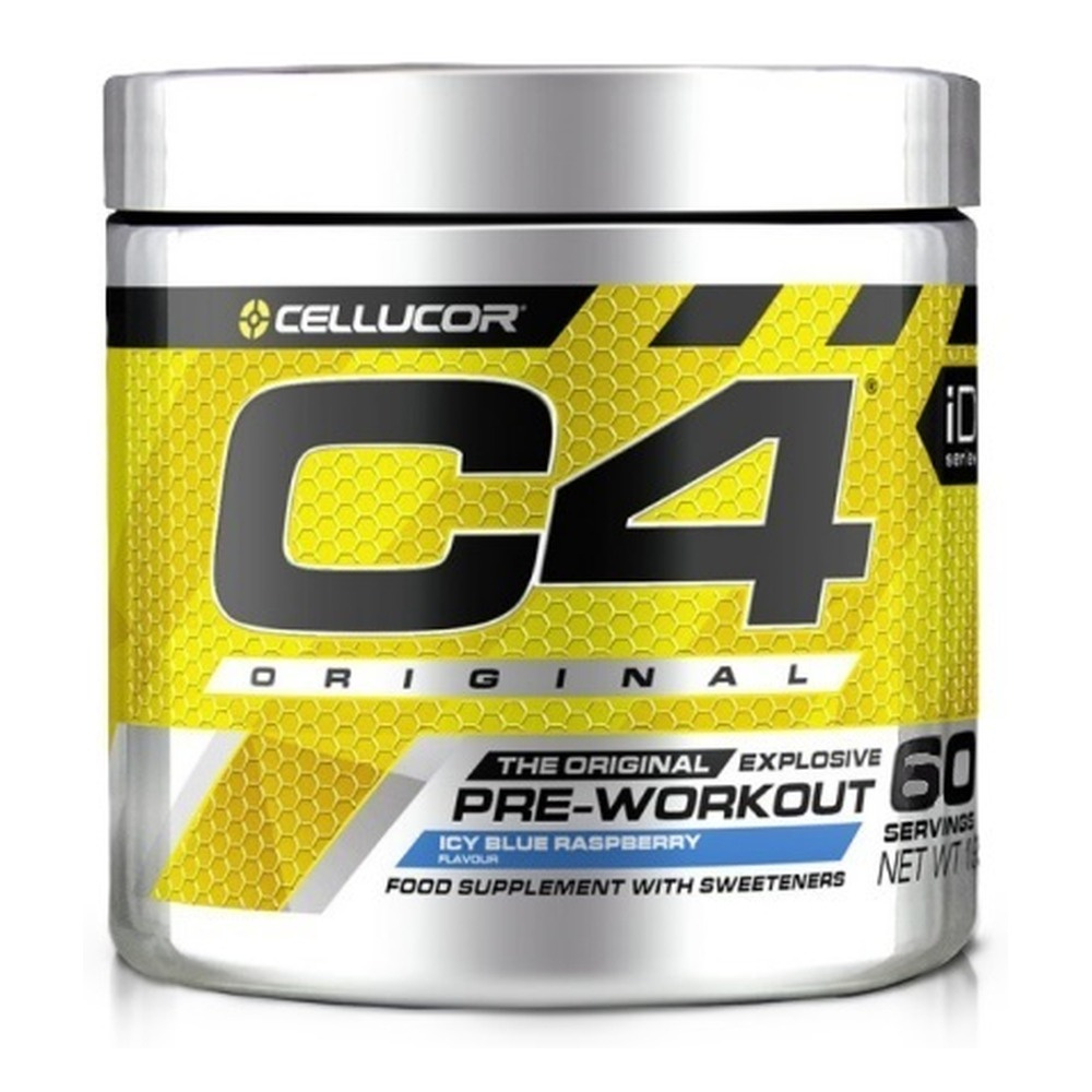 Cellucor C4 Original Icy Blue Raspberry Pre-Workout Supplement for Energy and Focus 396g