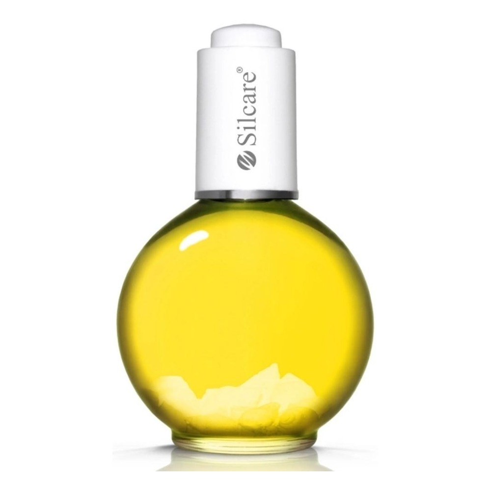 Silcare Garden of Colour Havana Banana Yellow Nail & Cuticle Oil with Shells 75ml