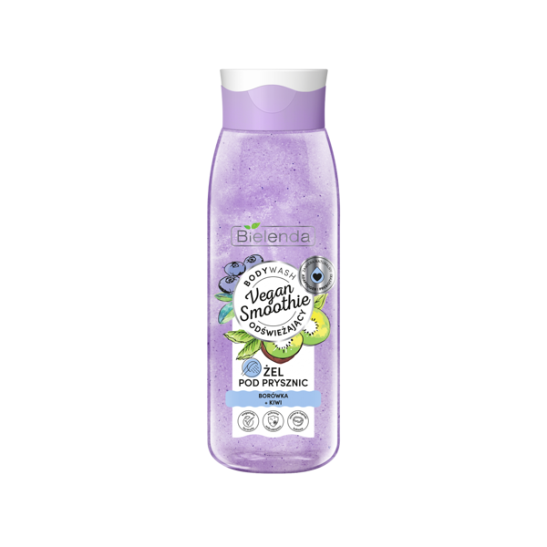 BIELENDA VEGAN Smoothie Shower Gel Blueberry + Kiwi 400 Ml