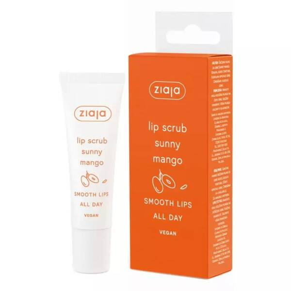 Ziaja Smooth Lips Peeling do Ust Słoneczne Mango 12ml