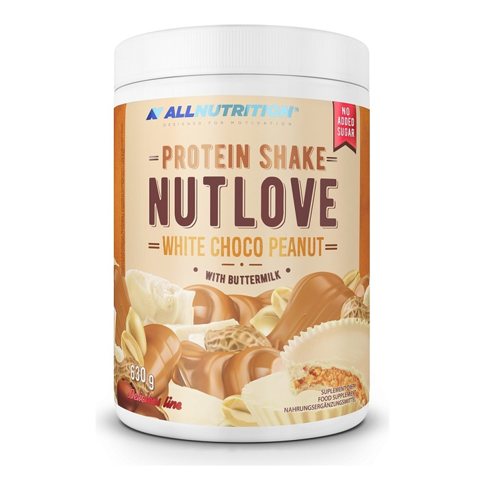 Allnutrition Nutlove Protein Shake White Choco Peanut 630g