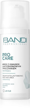 Bandi Professional Pro Care Nawilżający Krem z Kwasem Laktobionowym i Mocznikiem 50ml