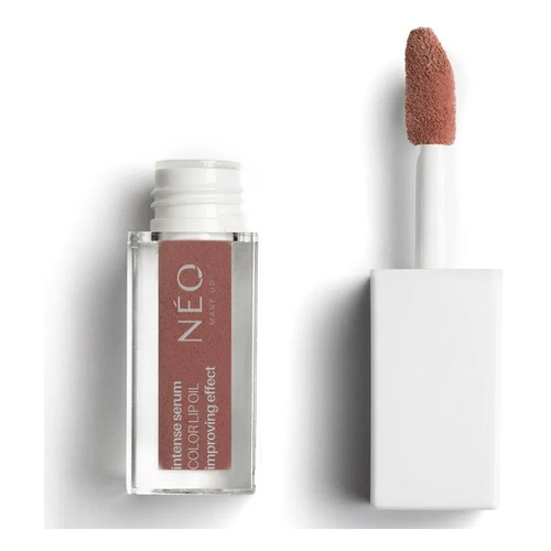 Neo Makeup Intense Serum Lip Oil with Color No. 03 Fresh Peach 4.5ml
