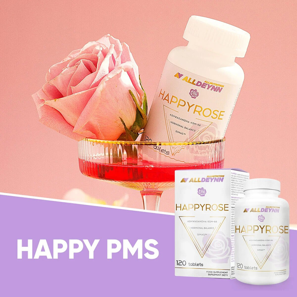 AllDeynn HappyRose Vitamins and Minerals for Women 120 Tablets