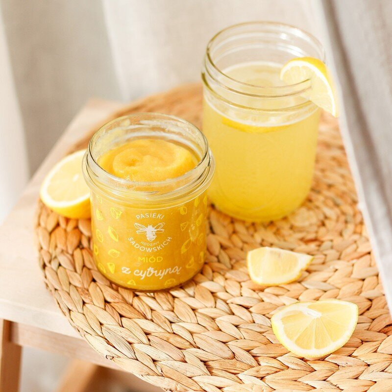 Pasieki Sadowskich Miód z Cytryną 430g