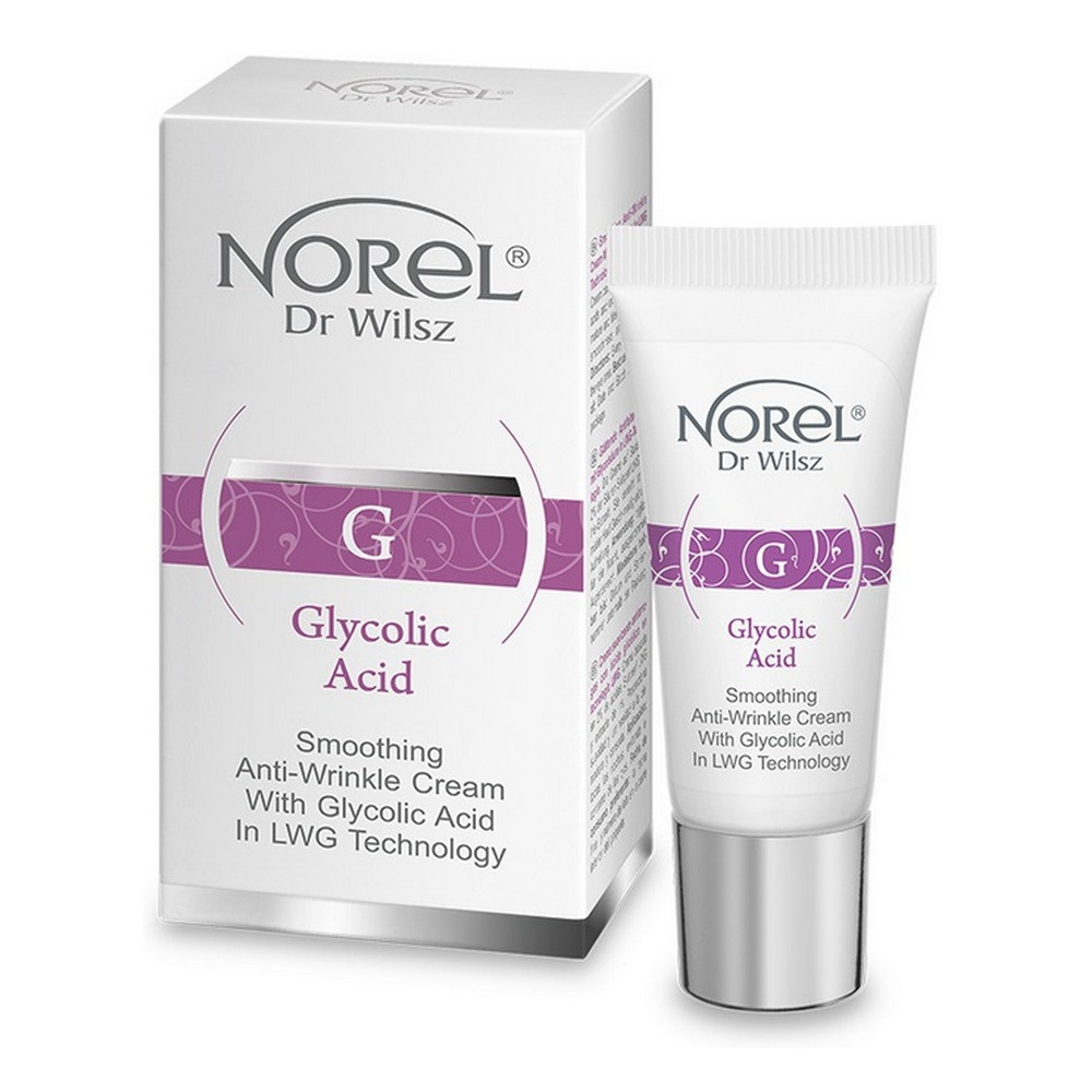 Norel Glycolic Acid Smoothing Anti-Age Cream with AHA Acids and Extract Of Iris 15ml