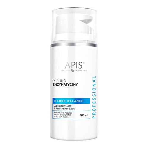 Apis Professional Hydro Balance Peeling Enzymatyczny z Bioenzymami i Algami Morskimi dla Każdego Rodzaju Cery 100ml