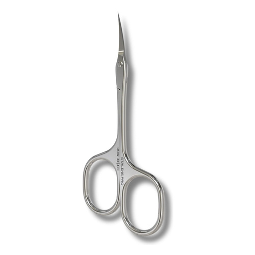 Staleks Pro Uniq 30 Type 4 Asymmetric Cuticle Scissors For Professional Manicure 1pc