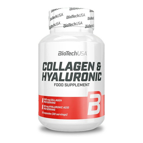 BioTechUSA Collagen and Hyaluronic for Skin Health 30 Capsules