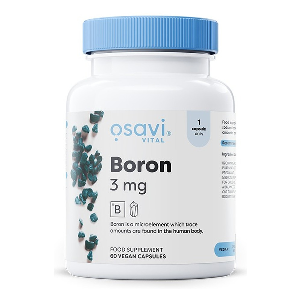 Osavi Boron 3 mg Food Supplement 60 Vegan Caps