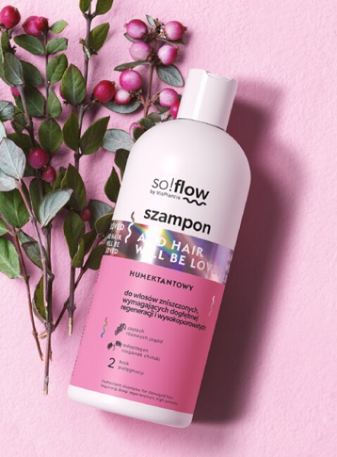 So!Flow by Vis Plantis Humectant Shampoo for Damaged Hair