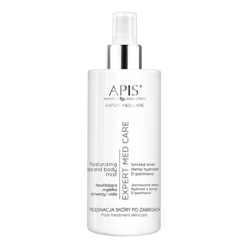 Apis Expert Med Care Moisturising Face & Body Mist with Ionized Silver 300ml