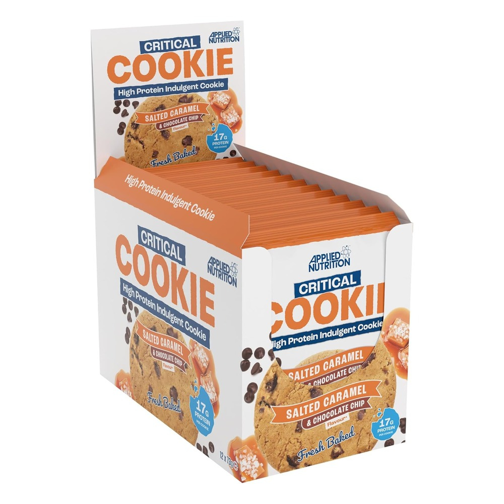 Critical Cookie, Salted Caramel & Chocolate Chip - 12 x 85g