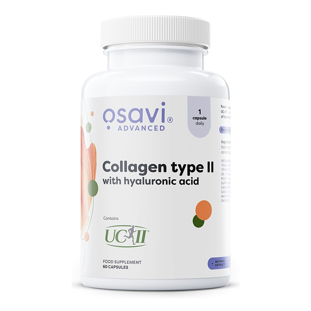 Osavi Collagen Type II with Hyaluronic Acid for Joint Support 60 Capsules