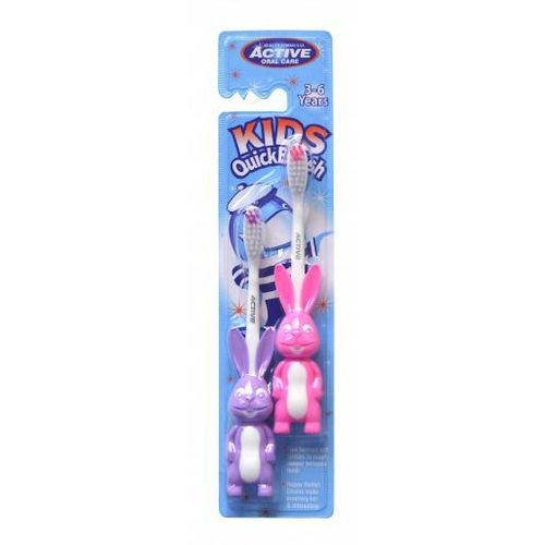 Beauty Formulas Active Oral Care Szczoteczka Kids Króliki (3 - 6 lat) 1op. - 2szt
