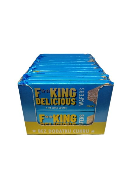 Allnutrition Fitking Delicious Wafers Cream 32x80g