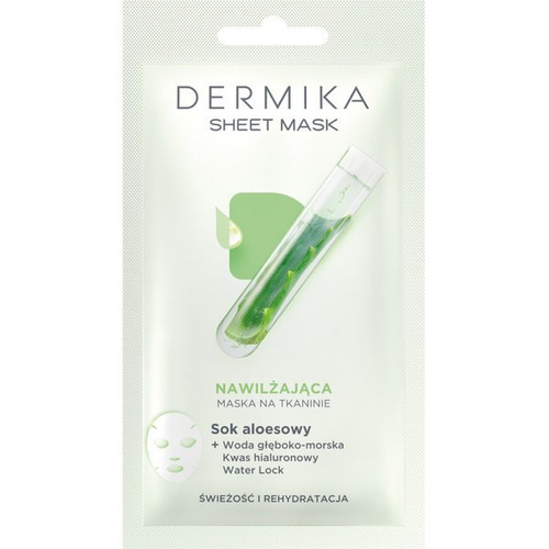 Dermika Sheet Mask maska na tkaninie nawilżająca 17g