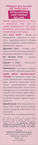 Eveline Cica Skin Super Serum Moisturizing - Soothing for All Skin Types 30ml