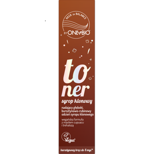 OnlyBio Hair in Balance Toner do Włosów Syrop Klonowy 100ml