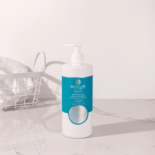 BasicLab Micellis Moisturizing Micellar Water For Dry and Sensitive Skin 500ml