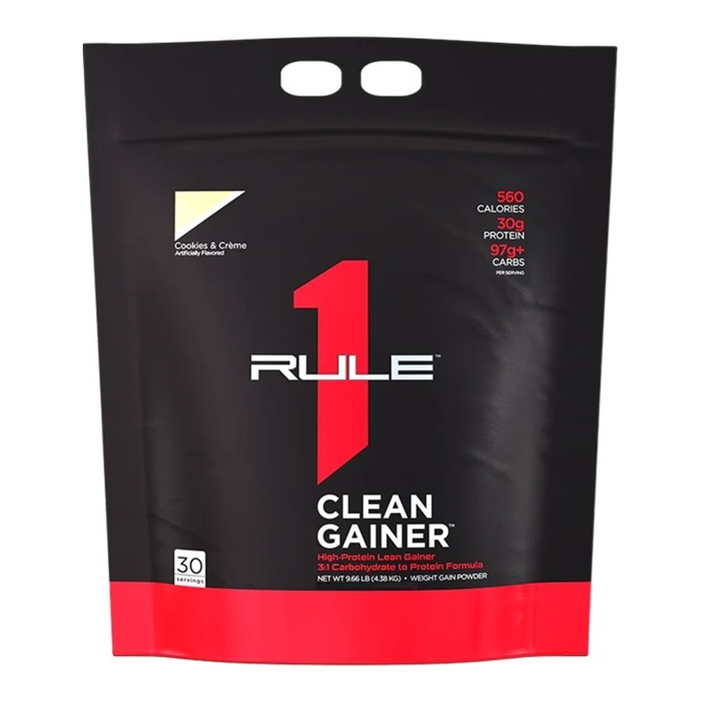 Rule One R1 Clean Gainer, Cookies & Creme - 4380g